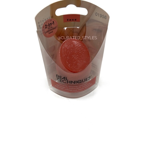 Real Techniques Miracle Mixing Sponge / Makeup Sponge & Silicone Applicator - Picture 7 of 13